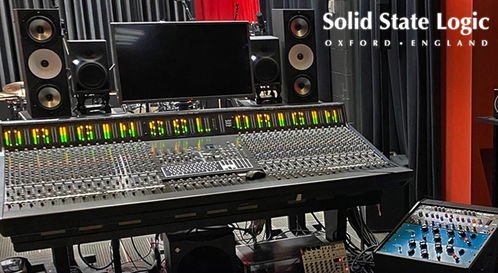 canadore大學其錄音工程 音樂制作課程選用solid state logic origin為學生提供模擬調音臺體驗