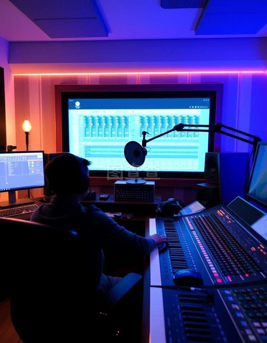 錄音棚混音臺專業(yè)音樂制作